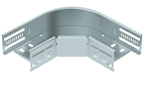 OBO RB 90 610 FS Bogen 90° f.Kabelrinne horizontal 6036560 Install.Baumaterial Verlegesys/Verbi.Mat