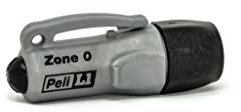 PELI 1930Z0: ATEX Zone 0 Ex-Schutz LED-Taschenlampe, Premium-Taschenlampe, Hohe Qualität für Industrie, Handwerker, Feuerwehr, IPX4 wasserfest, Farbe: Grau