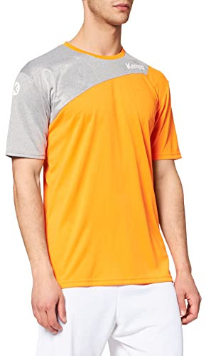Kempa Herren Core 2.0 Trikot, Fresh orange/Dark grau me, XXXL