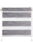 Clever-Kauf-24 Klemmfix Click 3 in 1 Doppelrollo Stone Kieselgrau | Duorollo auch für Wand- und Deckenmontage | fertig vormontiert für einfache Montage (75x150cm (Stoffbreite 71cm))