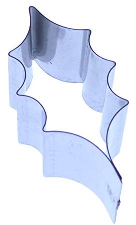 Holly Leaf - Stainless Steel - Sugarcraft Cutter - Valley Cutter Company (Small - 27mm)