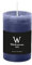Wiedemann Marble Rustik Kerzen, Stumpenkerzen, Dunkelblau 90 x Ø 58 mm
