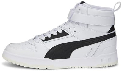 PUMA Unisex RBD Game Sneaker, White Black Team Gold, 37 EU