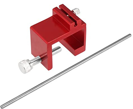 Motoforti Motocicleta ATV Cadena Alineación Herramienta Piñón Cadena Ajuste Rojo