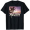 Malediven Indischer Ozean Vintage Sonnenuntergang Souvenir T-Shirt