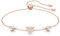 Swarovski Ortyx 5643737 Bracelet or rose en acier inoxydable et cristaux de zircone Blanc Taille unique, taille unique, Acier inoxydable, Oxyde de zirconium