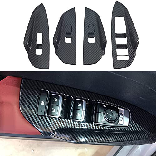 AOKIO Panneau d'interrupteur de fenêtre de porte intérieure, garniture de bouton de verrouillage de porte pour Kia K5 Accessoires 2020 2021 2022 2023 2024 Vesion nord-américaine