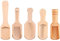 HAOBIN 5 StüCk Klein Teeschaufel Holz Kleine HolzlöFfel Mini HolzlöFfel Holz KüChe Schaufel Mini Holzschaufel GewüRzlöFfel Salz LöFfelchen Mini Hochwertige Holz FüR Kaffee GewüRze Tee KüChenutensilien