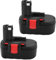 2X Joiry 18V 3.5Ah Ni-MH Batteria per Bosch BAT025 BAT026 BAT160 BAT180 2607335277 2607335535 2607335536 2607335266 2607335735 PSR 18 VE-2 GSR 18 VE-2 PSB 18 VE-2 GSB 18 VE-2