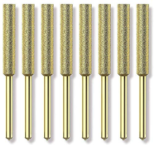 TsoLay Diamant SchäRf Rad, Elektrische SäGe Feile mit Hoher HäRte, Geeignet für Elektrischen SäGe SchäRfer