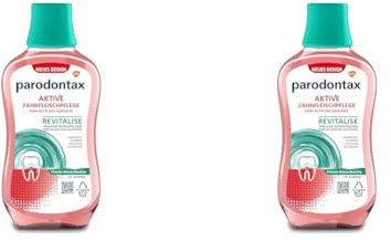 Parodontax Mundspülung Frische Minze, zur täglichen Zahnfleischpflege, 300ml, Flüssigkeit (Packung mit 2)