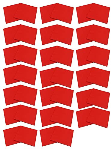 TsoLay 2 Stück einfarbige bedruckte Papierservietten