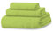 MERCURY TEXTIL- Juego de 3 Toallas 100% Algodón de 450gsm Suaves y Resistentes, 1 Toalla de Baño, 1 Toalla de Mano y 1 Toalla de bidé (Verde)