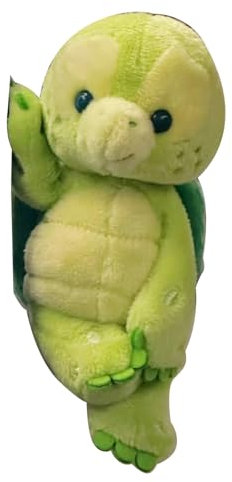 Ghjkldha Turtle Plush Refrigerator Magnet, Turtle Plush Magnet for Refrigerator, Cute Doll Bags Refrigerator Magnets, Keychain Soft Pendant for Backpack, Cell Phone, Car Keys, and Bag Accessories