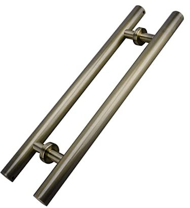 Maniglia moderna per porta scorrevole rotonda con accessori per porte in vetro e legno, 50 cm