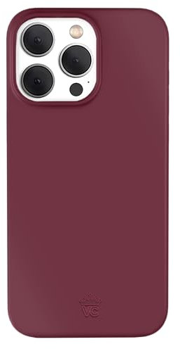 VELVET CAVIAR for iPhone 15 Pro Max Case - Compatible with MagSafe - 10ft Drop Protection (Burgundy)