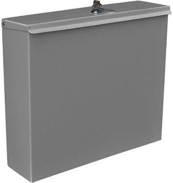 Fireproof Letter Box Catcher (Lockable Grey)