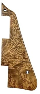 Pickguard und Tremoloabdeckung Set 3-teiliges Schlagbrett Aus Vogelaugenholz Für E-Gitarre(4)