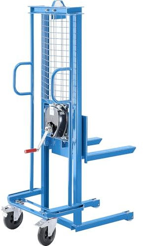 eurokraft pro | Handwindenstapler | Tragfähigkeit 300 kg, Bauhöhe 2000 mm