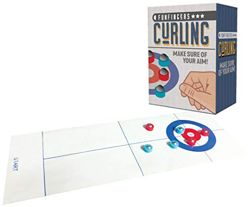 Funtime Gifts Finger Curling - Miniature Table Top Game