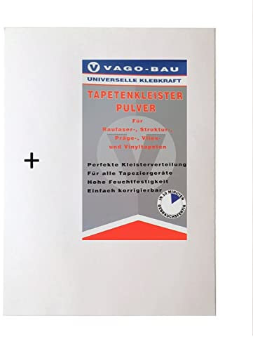 Lot de 4 rouleaux de papier peint intissé lisse 150 g/m² avec colle incluse