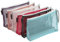 Sea Team 6-teilige mehrfarbige tragbare Reise-Kulturbeutel Nylon-Netz-Kosmetik-Make-up-Organizer-Tasche mit Reißverschluss
