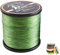 LSHEL Geflochtene Angelschnur 8fach 1000m PE Super Starke Geflochtene Schnüre, Armee-Grün, 2.0# 0.23mm/13.6kg/30lb