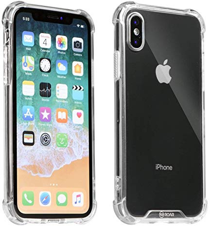 cofi1453 Schutzhülle Bumper Roar Armor kompatibel mit Samsung Galaxy M51 (M515F) Silikon Hülle Zubehör Tasche in Transparent