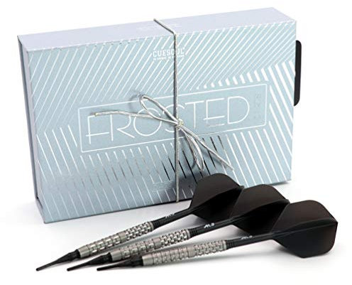 CUESOUL Dazzling 20g Soft Tip 90% Wolfram Dart Set Mattierte Oberfläche mit ROST Flügen