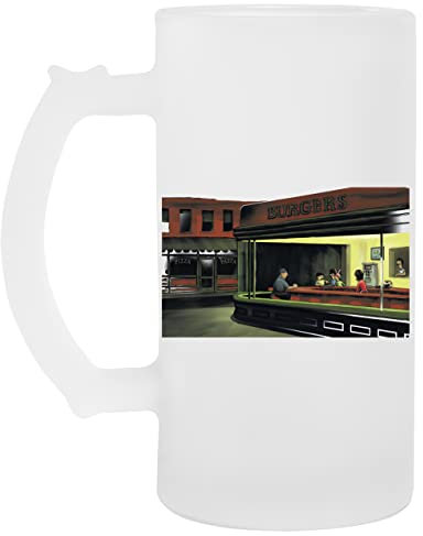Nacht Burgers - Bob Burgers Glas Bier Becher Tasse Glass Beer Mug Cup