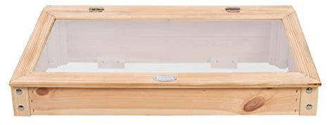 Esschert Design Serre pour Plate-Bande surélevée et jardinière de Jardin, Serre.