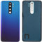 Kit de 3 pièces 1 housse de batterie + 1 double face +1 lentille compatible pour XIAOMI REDMI NOTE 8 PRO (6.53) M1906G7I M1906G7G vitre arrière arrière coque rétro coque adhésive + lentille avec cadre