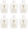 SEWACC 6 unids agua bendita vacía botellas de agua bendita recipiente de agua bendita plástico 60 ml católico