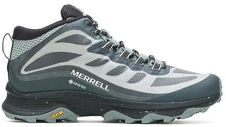 Merrell Herren Moab Speed Mid GTX-Granit Sneaker, 41.5 EU