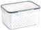 Organisateurs De RéFrigéRateur Conteneurs BoîTes De Rangement Avec Couvercles Conteneurs De Stockage De Fruits Bacs De RéFrigéRateur RéCipient à Salade Alimentaire Avec Couvercle Passoire 1750 Ml