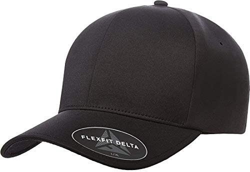 Flexfit Herren Cool & Dry Sport, Schwarz, S/M