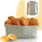Paneras Tela Pequeñas Paneras Para Guardar El Pan Cesta Para Pan Panera Mesa Panera Pequeña Paneras De Mesa Tela Cesta Pan Tela Cuadrada Cesto De Tela Cestas Para El Pan 2pcs (SET PANERA 2)