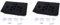 TsoLay 2X Arcade-Joystick-Acryl-Panel-Gehäuse für Arcade-Spielautomaten, DIY, Kann Joystick-Taste für Retro-Videospiele Installiert Werden