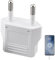 Vbnuyhim Convertisseur pour Les Voyages européens, Adaptateur de Prise US UE | Prise multifonctionnelle pour Les Voyages,Chargeur Mural Portable, Adaptateur de Voyage Mondial pour Voyage d'affaires,
