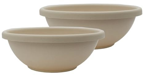 The HC Companies Planter, Cottage Stone, 20 (Pack of 2)