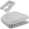 Bezug für schwangerschaftskissen stillkissen xxl seitenschläferkissen pregnancy pillow groß komfortkissen u form lagerungskissen schlafkissen abnehmbarem bezug seitenschläfer 135 cm Dunkelgrau