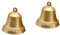 BESTOYARD 2st Glockenanhänger Alte Kuhglocken Frieden Erfolgsglocke Schmuckfunde Herstellen Feng-Shui-reize Fengshui-Glocke Vintage Jingle Bell Miniaturglocken Für Retro- Golden Kupfer