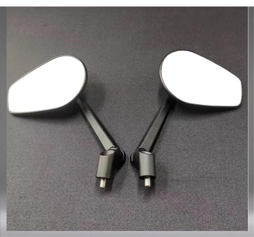 GQUIKGW Motorrad Rückspiegel Motorrad Echtem Carbon Faser Retro Für H-ONDA CB750 CB900 CB919 CB650F CB500X/F Universal Rückspiegel Und Umkehr Spiegel
