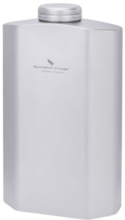 Boundless Voyage TI3004D Bouteille d'eau en titane 2,5 l Grande capacité Camping Cantines Bouteille d'eau Pichet d'eau pour la gym, le fitness, les voyages