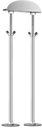 Sharplace Support d'évier de cuisine, support d'évier sous plan, pied réglable en acier inoxydable, de lavabo sous plan, L