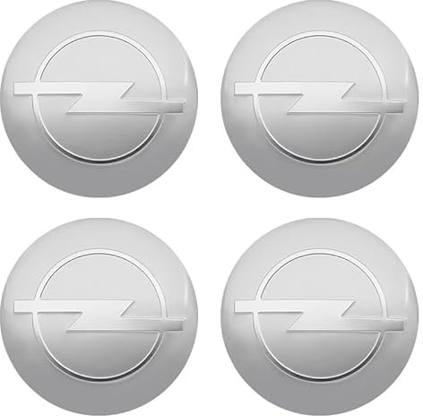 4 x Felgendeckel für Opel Astra K Sports Tourer 2019–2021, Auto-Logo, Radmitte Abdeckung, Sonnenschutz, wasserdicht, Styling-Zubehör, Autoteile, B