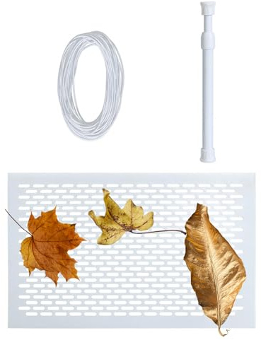 Skimmer Protector, Schutzteiche resistent gegen Netzdeckel, Poolkanten und spaDie Größe der Filterplatte beträgt 15,3 x 9,8 Zoll, die Teleskopstange kann von 7 auf 10,6 Zoll eingest