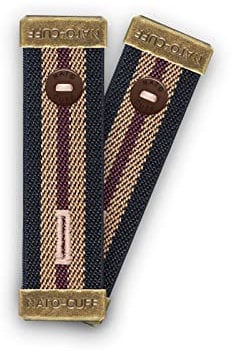 Nato Cuff - Der Original Hemdmanschettenhalter - Stoppen Sie das gerollte Langarmhemd - Ziehen Sie es elegant hoch - Elastische rutschfeste Ärmelhalter (George)