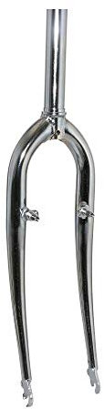 P2r ( Cycle) Forcella Mountain Bike 26'' Rigido Cintree Acciaio Cromato con Rip Pivot Liscia 250mm 1'' 1-8 - 28,6mm Outdoor