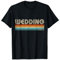 Retro 70er 80er Wedding Souvenir Stadtteil Berlin Wedding T-Shirt